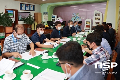 [NSP PHOTO]진안 부군수, 농협장과 농산물 유통 활성화 방안 논의