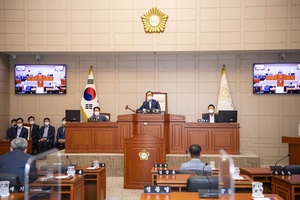 [NSP PHOTO]고흥군의회, 제299회 임시회 폐회