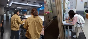[NSP PHOTO]아산시, 학원·교습소 등 일제방역점검 실시