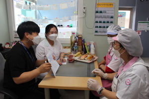 [NSP PHOTO]의성군, 어린이급식시설 여름철 위생·안전점검 실시