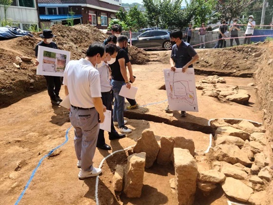 NSP통신-국가 사적 고양 벽제관지 발굴 모습 (고양시)