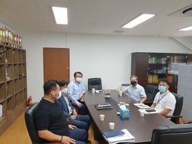 [NSP PHOTO]오명근 경기도의원, 평택시 체육회 활성화 방안 논의