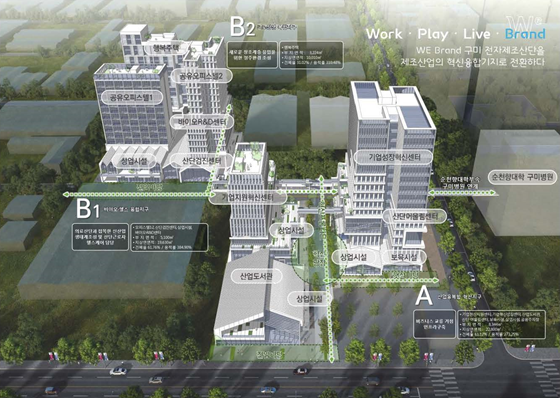 NSP통신-구미공단 도시재생혁신지구 조감도 (LH)