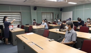 [NSP PHOTO]군위군, 정보화 농업인 역량 강화 유튜브 교육 진행