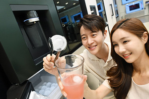 [NSP PHOTO]LG전자 얼음정수기냉장고 인기…7월 판매량 전월比 40% 이상↑