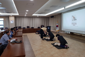[NSP PHOTO]경북교육청, 생명을 살리는 심폐소생술 교육