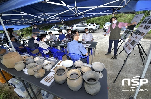 [NSP PHOTO]장수군, 삼고리 고분군 발굴성과 공개