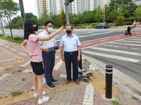 [NSP PHOTO]오명근 경기도의원, 평택 지역민의 민원사항 현장방문 청취