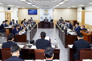 [NSP PHOTO]경북도의회 건설소방위, 21년도 제2회 추가경정 예산안 심사