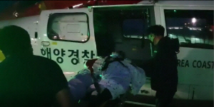[NSP PHOTO]동해해경청, 울릉도 응급환자 헬기로 육지 대형병원 이송