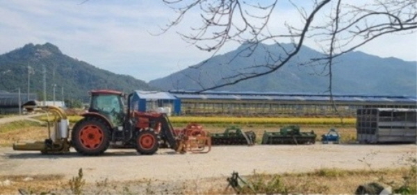 NSP통신-영암군 군서면 불법 논란 축사 (제보자)