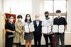 [NSP PHOTO]경북과학대, 다문화가족 학생에게 장학금 전달