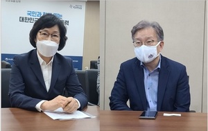 [NSP PHOTO]오세희 소공연 회장, 머리 깍고 소리치지 않겠다...권칠승 중기부 장관, 역할 해 달라