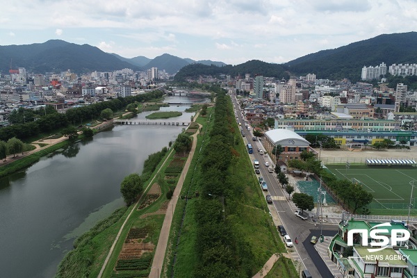 NSP통신-동천변 그린웨이 도시숲 (순천시)