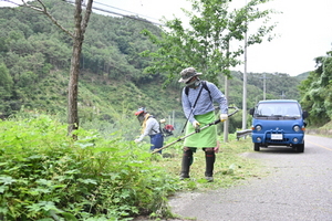 [NSP PHOTO]청송군, 추석 맞아 깨끗한 도시경관 조성