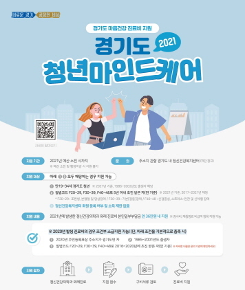 NSP통신-청년 마인드케어 포스터. (경기도)