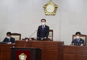 [NSP PHOTO]장흥군의회,  제268회 임시회 개회