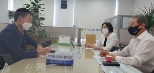 [NSP PHOTO]오명근·서현옥 경기도의원, 아파트 소음저감시설 대책 논의