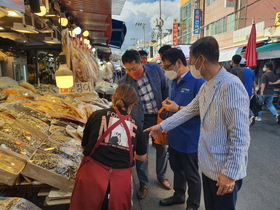 [NSP PHOTO]경북도, 대구경북 1호 상생장터 개장... 농산물 판매 활성화 기대