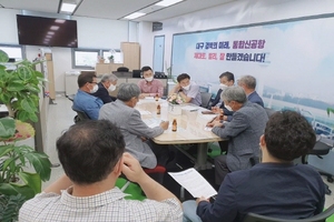 [NSP PHOTO]의성군 통합신공항 이전지원 위원회, 경상북도 방문... 지역민심 전달