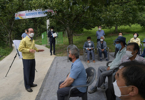 [NSP PHOTO]청도군, 과실전문생산단지 기반조성사업 35억 확보