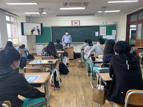 [NSP PHOTO]대구경북병무청, 매호중학교 찾아 병무행정 설명회 가져