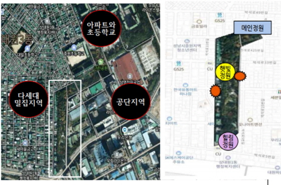 NSP통신-중원구 상대원1동 마을정원 조성 위치도. (성남시)