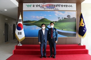 [NSP PHOTO]전남 자치경찰위원회, 순천경찰서 방문 치안현장간담회 개최