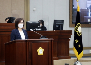 [NSP PHOTO]황경희 수원시의원, 신수원선 장안구 구간 조기 착공 촉구