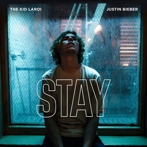 NSP통신-▲더 키드 라로이(The Kid LAROI) X 저스틴 비버(Justin Bieber) Stay 앨범 커버 (사진 제공 = Sony Music / Columbia)