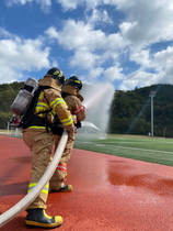 [NSP PHOTO]안동소방서 영양119안전센터, 동절기 대비 소방훈련 실시