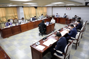 [NSP PHOTO]수원시의회 복지안전위, 소관부서 주요 추진사항 점검