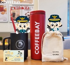 [NSP PHOTO]커피베이, 인천경찰청과 피싱 예방 캠페인 앞장