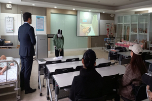 [NSP PHOTO]포항 선린대학교 간호학부, VR 활용 임상 실무 교육 시행