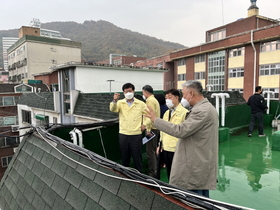 [NSP PHOTO]이종구 광명시 부시장, 국가안전대진단 대상 시설물 현장 점검