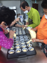 [NSP PHOTO]광양시, 노인맞춤돌봄서비스 평생교육프로그램 제빵교육