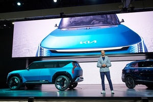 [NSP PHOTO]기아, 콘셉트 EV9 공개…첫 대형 전동화 SUV