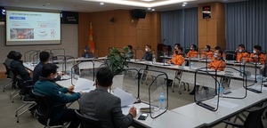 [NSP PHOTO]대전동부소방서, 전통시장 소방안전대책 회의 개최