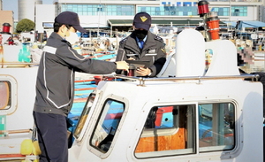 [NSP PHOTO]목포해경, 겨울철 어선사고 예방 합동 점검