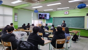 [NSP PHOTO]오산시, 청년이 청소년에게 전하는 진로특강 개최