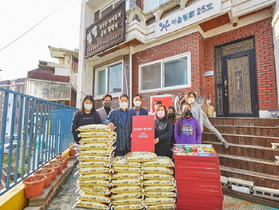 [NSP PHOTO]금호건설, 연말 맞아 온기 가득 쌀 기부