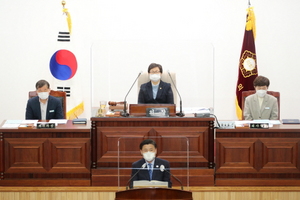 [NSP PHOTO]한대희 군포시장, 내년도 시정 2022년 쾌속성장으로 도시전체 공간혁신