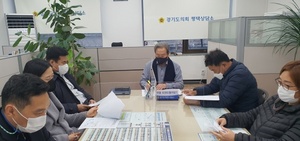 [NSP PHOTO]오명근 경기도의원, 평택 고평지구 주택개발 학교 배치 정담회 가져