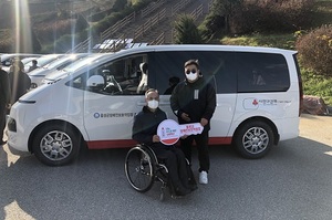 [NSP PHOTO]홍성군, 장애인보호작업장 승합차 지원