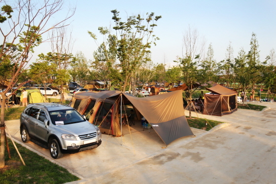 NSP통신-화랑오토캠핑장 전경. (안산도시공사)
