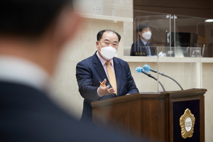 [NSP PHOTO]김운봉 용인시의원, 제259회 제2차 정례회 보충질문