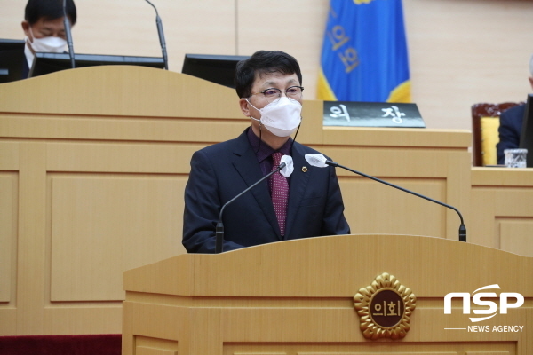 NSP통신-전라남도의회는 민병대 의원이 대표 발의한 여수세계박람회장 운영비 국비지원 촉구 건의안을 원안대로 의결했다. (전남도의회)