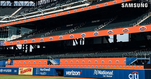 [NSP PHOTO]삼성전자, 美 뉴욕 메츠 홈구장 디스플레이 공식 파트너사로 선정