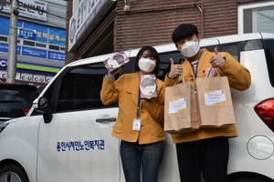 [NSP PHOTO]용인시처인노인복지관, 취약계층 어르신 건강기원 사랑의 동지팥죽 나눔