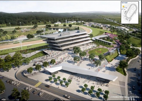 NSP통신-영천경마공원 관람대 조감도 (영천시)